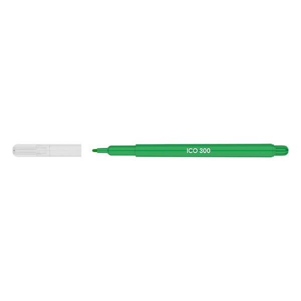 Filctoll ICO 300 Rainbow zöld 1mm