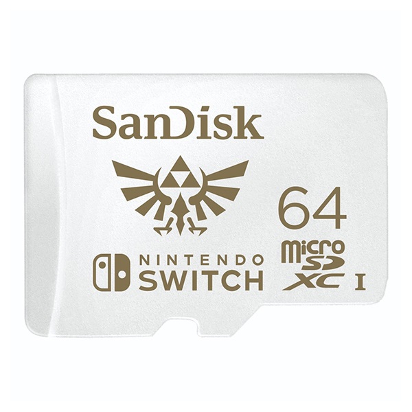 Memóriakártya SANDISK MicroSDXC NINTENDO SWITCH U3 C10 A1 UHS-1 64 GB