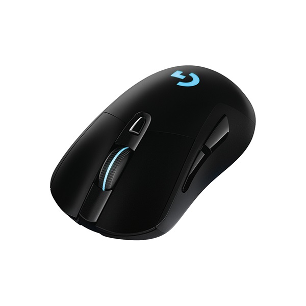 Egér vezeték nélküli LOGITECH G703 LightSpeed Hero 2,4 Ghz 6 gombos 25600 DPI fekete