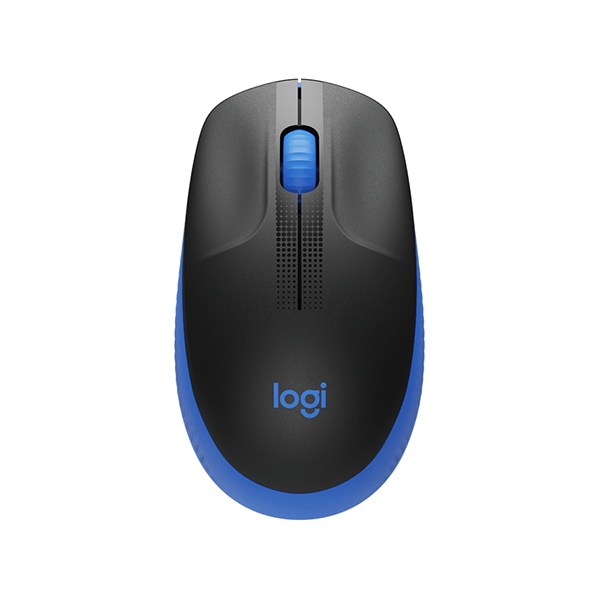 Egér vezetékes LOGITECH M190 2,4 Ghz 1000 DPI kék