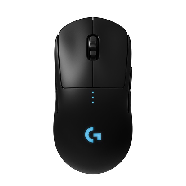 Egér vezeték nélküli LOGITECH  G Pro  2,4 GHz, USB 25K DPI fekete