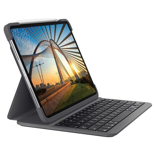 Billentyűzet vezeték nélküli LOGITECH Slim Folio for iPad 12,9