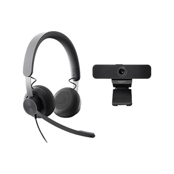 Webkamera LOGITECH C925e USB 1080p fekete + Zone Wired Headset fekete