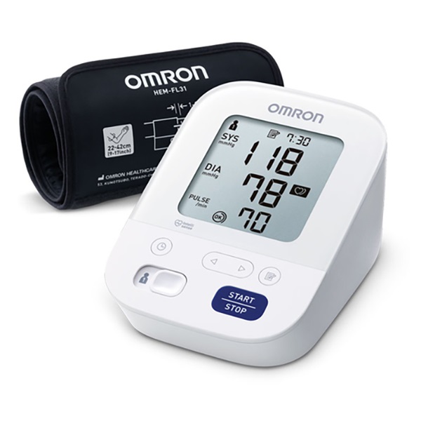 Vérnyomásmérő OMRON HEM-7155-E LCD fehér