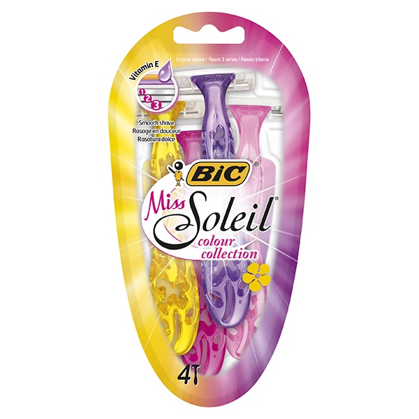 Borotva BIC Miss Soleil női 3 pengés 4 darab/bliszter