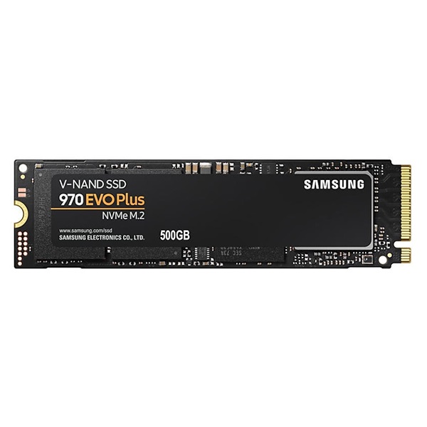 Belső SSD SAMSUNG 970 Evo Plus NVMe M.2 2280 500 GB
