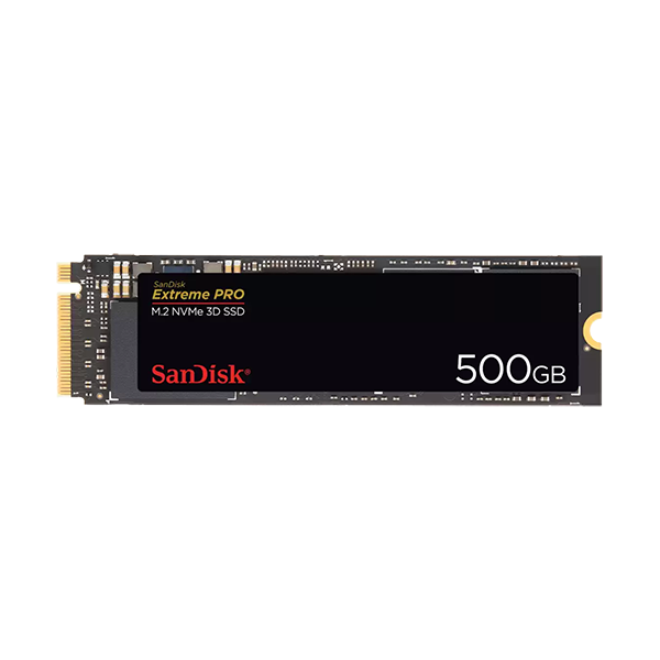 Belső SSD SANDISK Extreme PRO M.2 NVMe 3D 500 GB