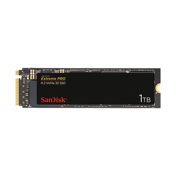 Belső SSD SANDISK Extreme PRO M.2 NVMe 3D1 TB