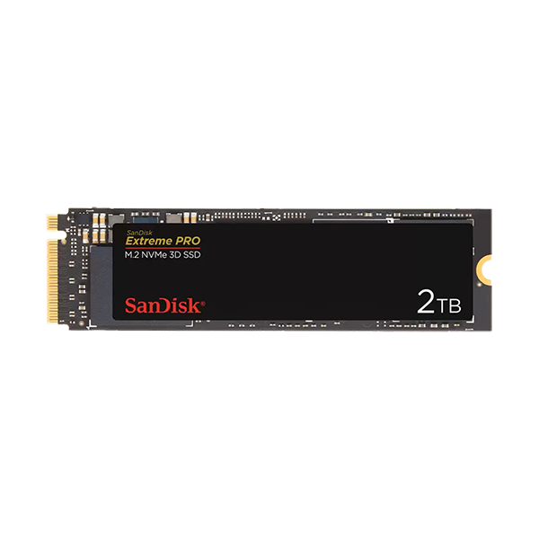 Belső SSD SANDISK Extreme PRO M.2 NVMe 3D 2 TB
