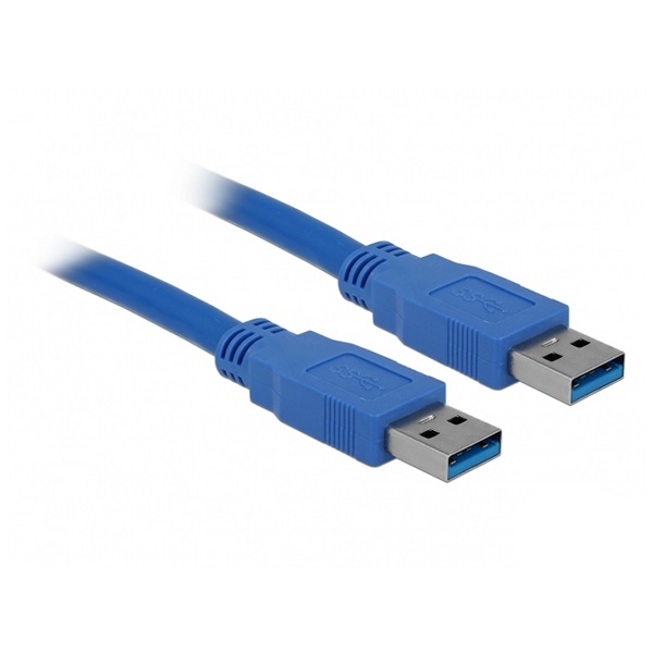 Adatkábel DELOCK 3.0 USB A/USB A 1m kék