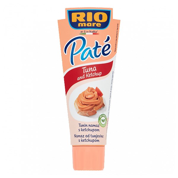 Tonhalpástétom RIO MARE Paté ketchupos 100 g