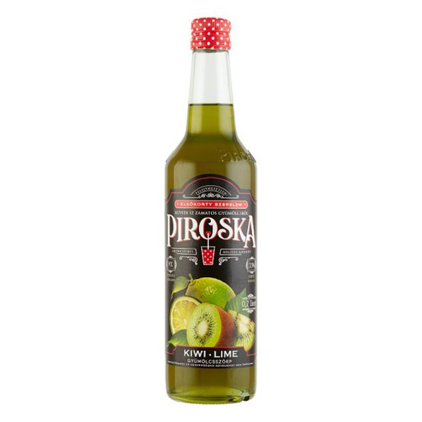 Szörp PIROSKA kiwi, lime 0,7l