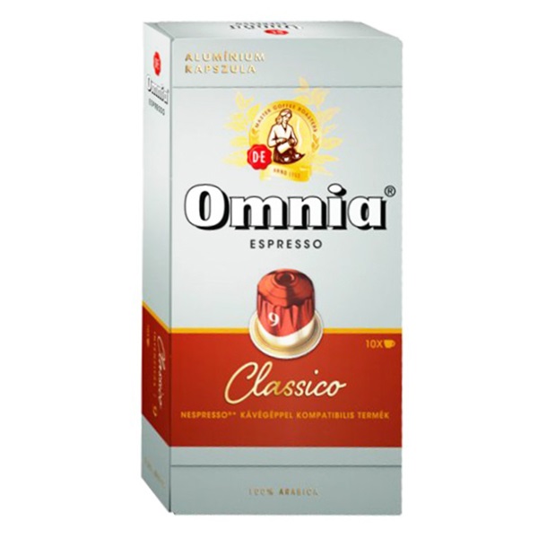 Kávékapszula DOUWE EGBERTS Omnia Nespresso Espresso Classic 10 kapszula/doboz