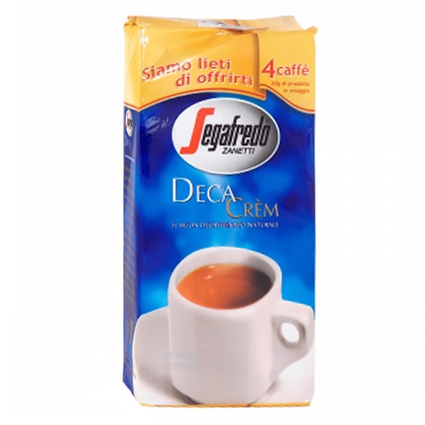 Kávé őrölt SEGAFREDO koffeinmentes 250g+30g