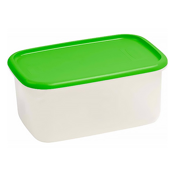 Ételtartó doboz CURVER Lux négyszög műanyag 4,4L zöld