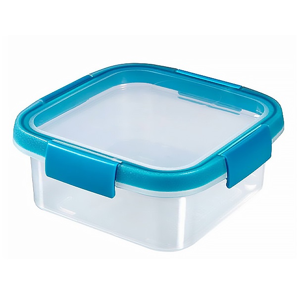 Ételtartó doboz CURVER Smart Fresh szögletes műanyag 0,9L kék