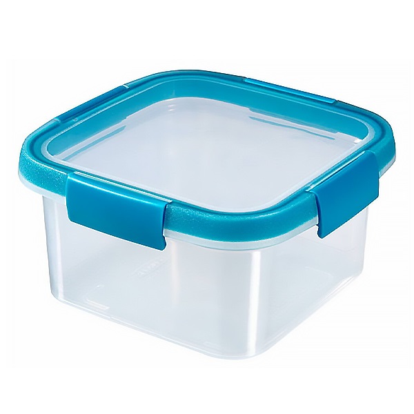 Ételtartó doboz CURVER Smart Fresh szögletes műanyag 1,1L kék