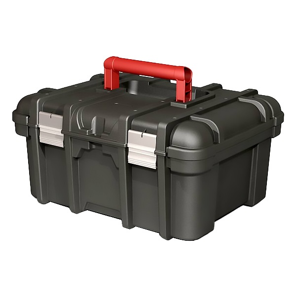 Szerszámosláda KETER 16Power Tool Box 16L fekete-szürke