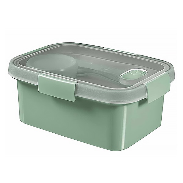 Ételtartó doboz CURVER Smart Eco tégla műanyag 1,2L zöld