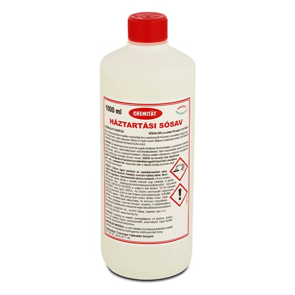 Háztartási sósav CHEMITAT 1L 20%