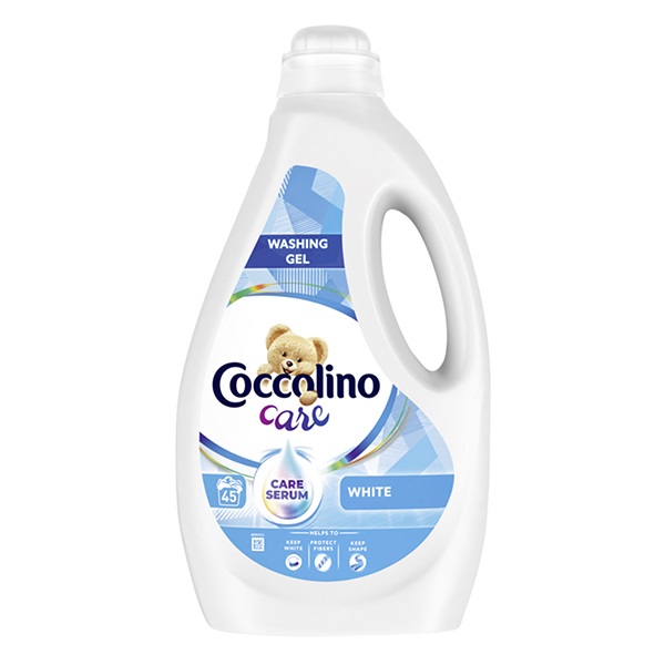 Folyékony mosószer COCCOLINO Care White 1,8 liter 45 mosás