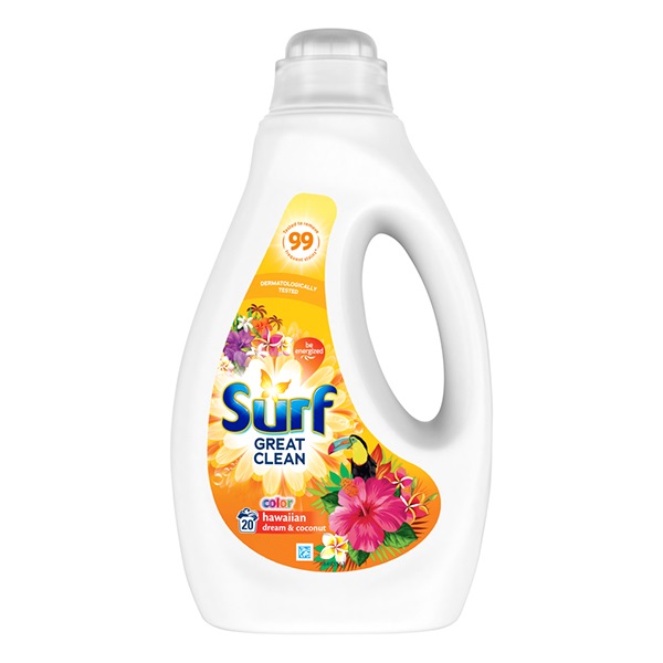 Folyékony mosószer SURF Hawaiian Dream 1 liter 20 mosás