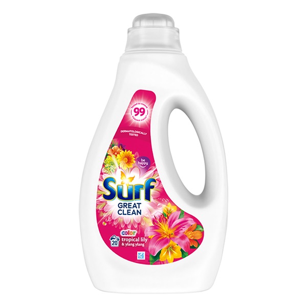 Folyékony mosószer SURF Tropical 1 liter 20 mosás