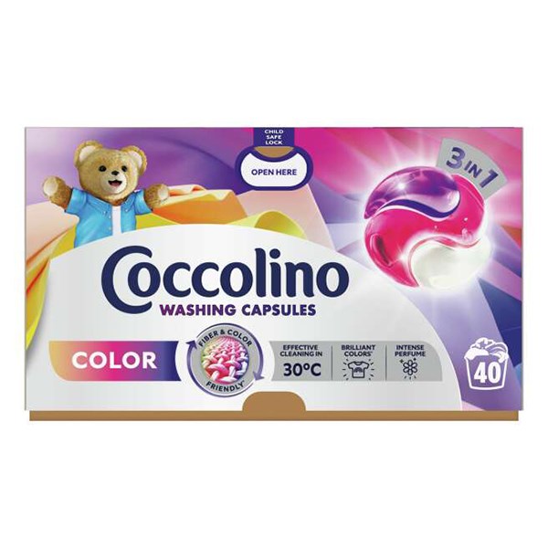 Mosókapszula COCCOLINO Care Color 39 db