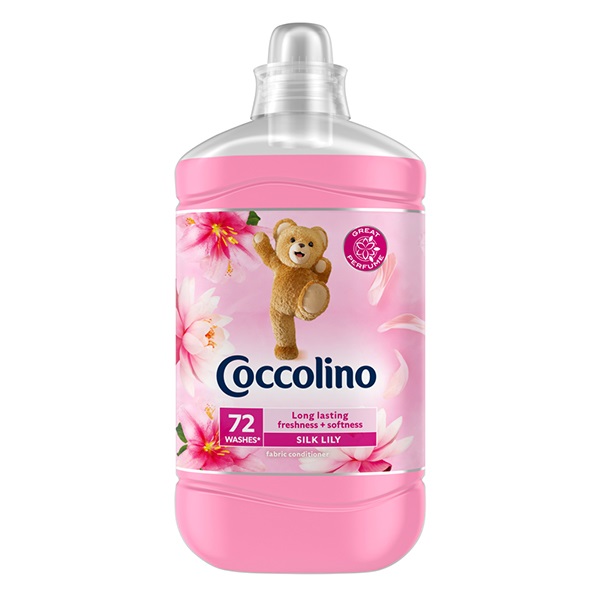 Öblítőkoncentrátum COCCOLINO Silk Lily 1,8 liter