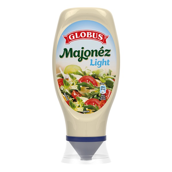 Majonéz GLOBUS Light flakonos 440g