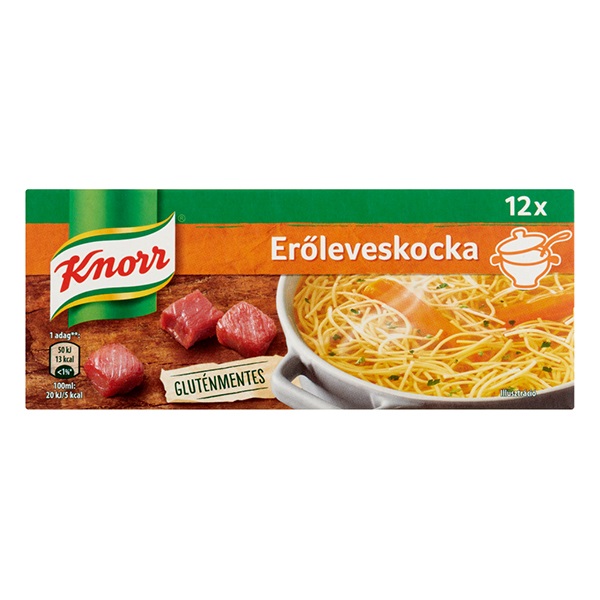 Ételízesítő KNORR Erőleveskocka 120g