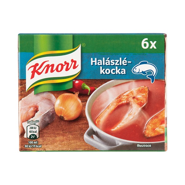 Ételízesítő KNORR Halászlékocka 60g