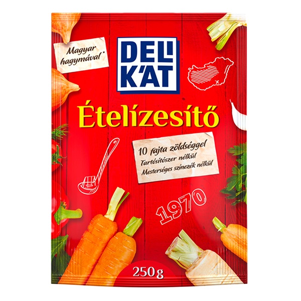 Ételízesítő DELIKÁT jódozott sóval 250g