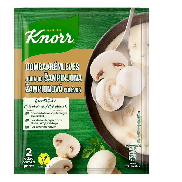 Instant KNORR Gombakrémleves 45g