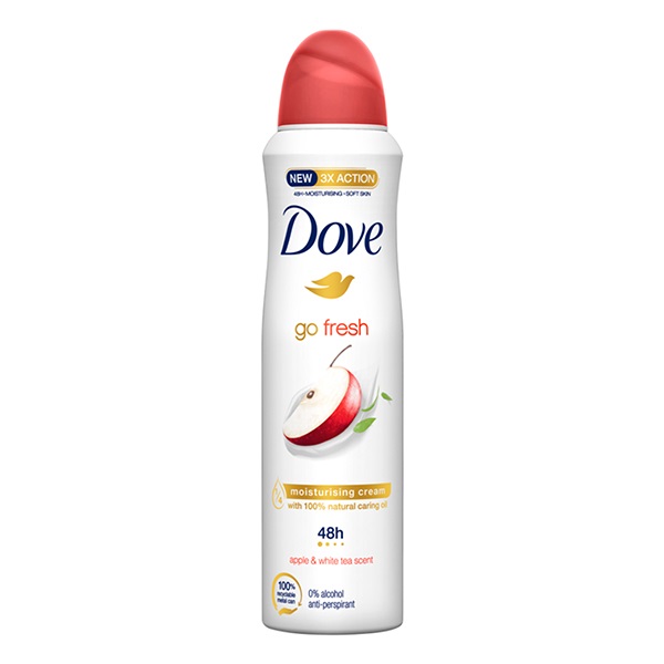 Izzadásgátló deo DOVE Apple & White Tea 150ml