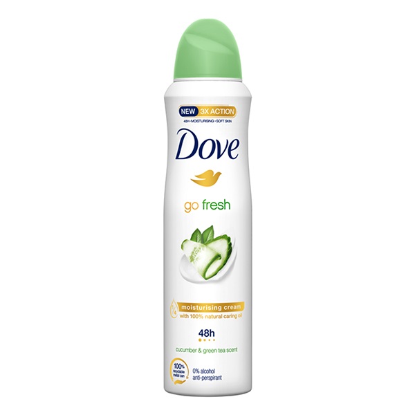 Izzadásgátló deo DOVE Go Fresh Cucumber 150ml