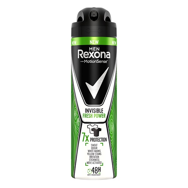 Izzadásgátló deo férfi REXONA Invisible Fresh Power 150ml