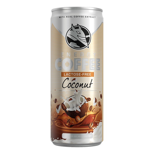Kávés tej HELL Energy Coffee Coconut Latte 250ml