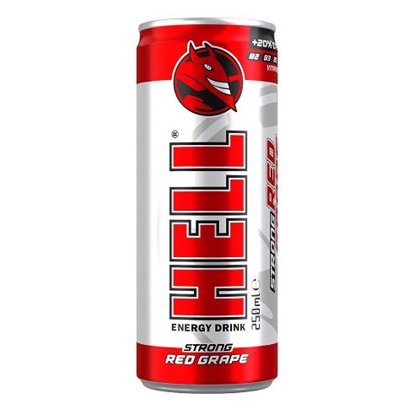 Energiaital HELL Red Grape 250ml