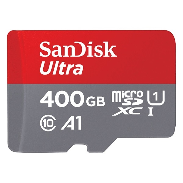 Memóriakártya SANDISK microSDXC Ultra android 400 GB + adapter