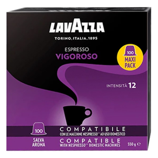 Kávékapszula LAVAZZA Blue Vigoroso 100 kapszula/doboz