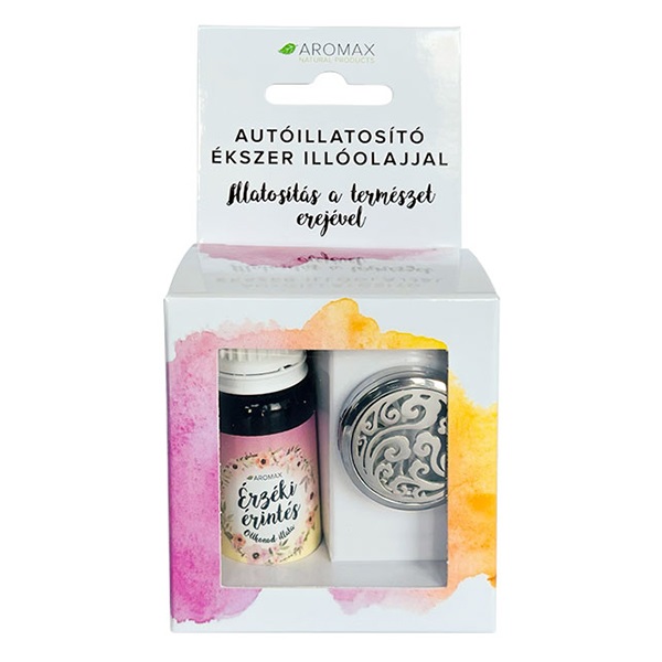 Autóillatosító ékszer AROMAX érzéki illóolajjal