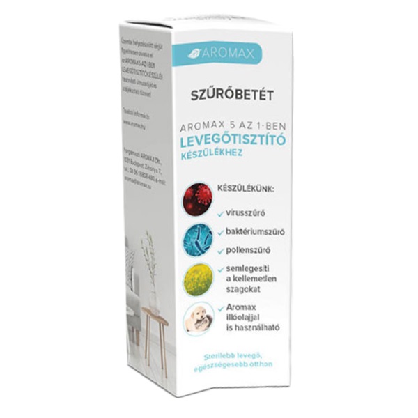 Levegőtisztító szűrő AROMAX 5in1