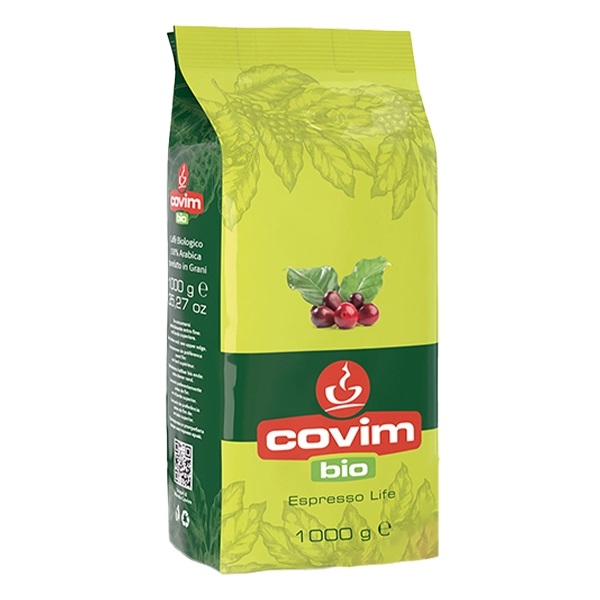 Kávé szemes COVIM Grani Arabica BIO 1 kg