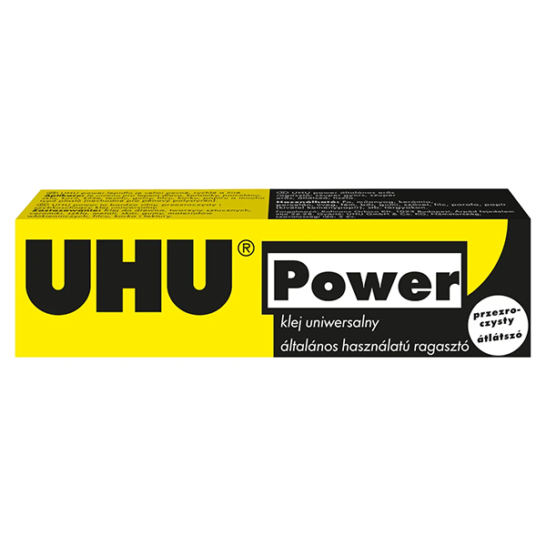 Ragasztó folyékony UHU Power Flex&Clean univerzális cseppmentes  45 ml