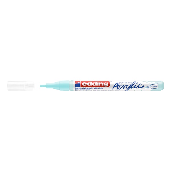 Akril marker EDDING 5300 F 1-2 mm pasztel kék