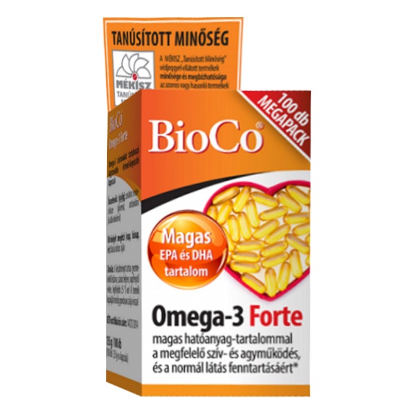 Vitamin BIOCO Omega-3 Forte Megapack 100 darab