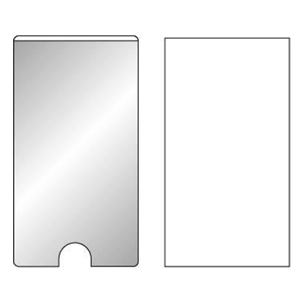 Címketartó tok 3L öntapadós gerincjelölő betétlappal 55x102 mm 6 db/csomag