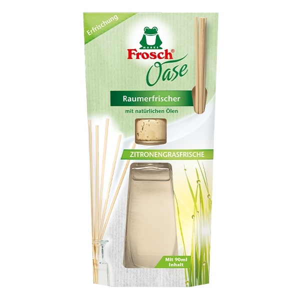 Légfrissítő FROSCH Oase citromfűvel 90ml