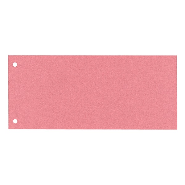 Elválasztócsík ESSELTE 105X240 mm piros 100 db/cs